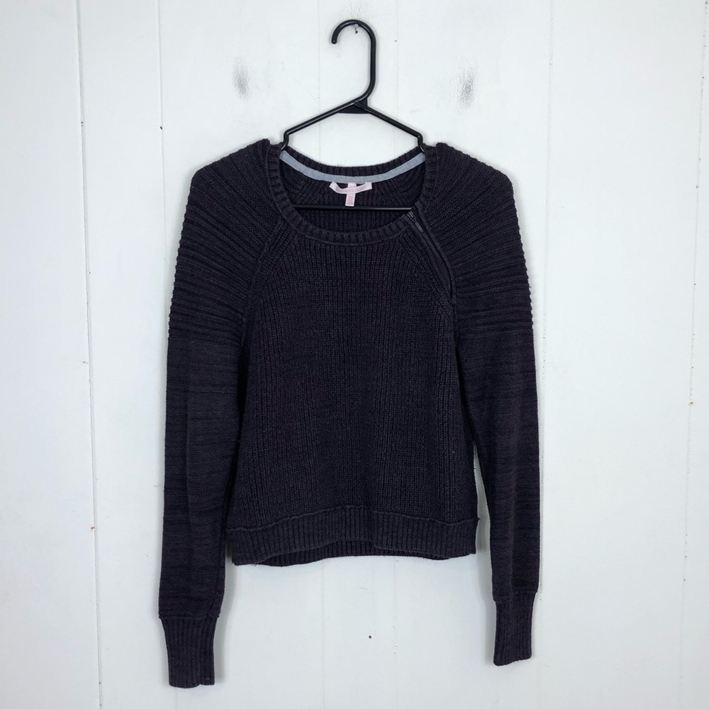 Victoria’s Secret Purple Knit Sweater Sz XS